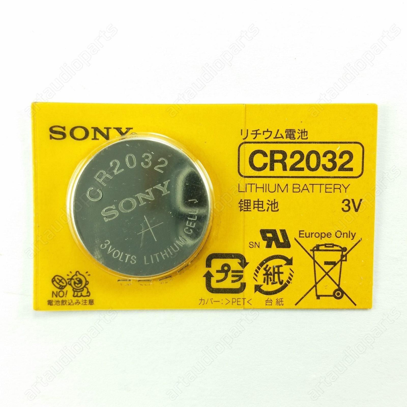 152817434 Sony Battery Lithium CR2032 - ArtAudioParts