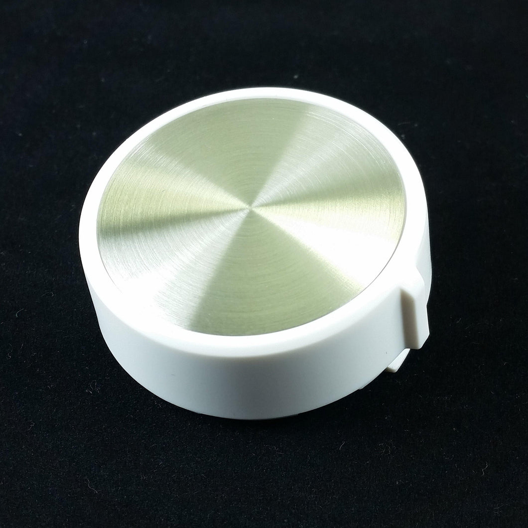 Switch Knob white silver for Philips HR7510 HR7520 HR7530 food processor - ArtAudioParts