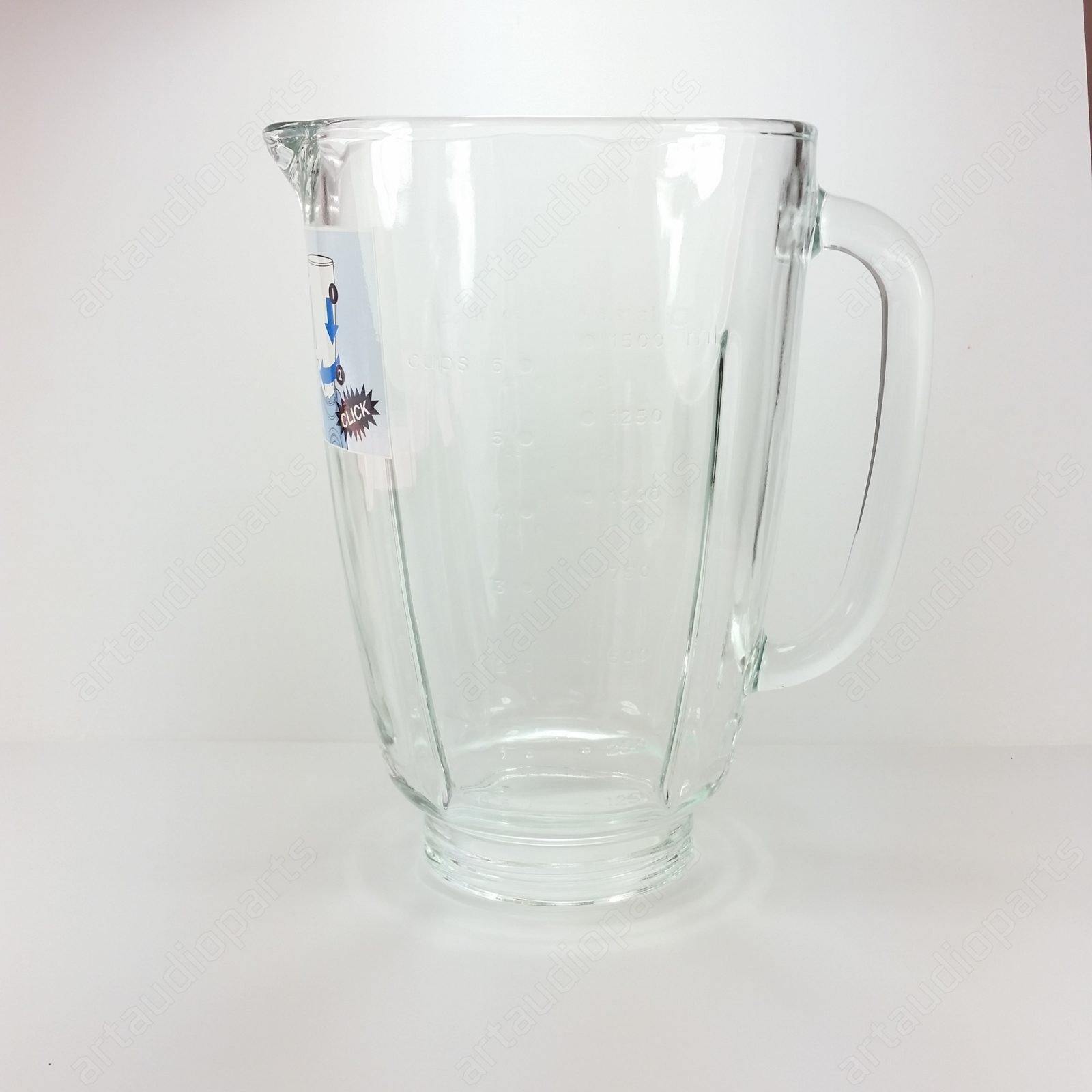 420303588840 Blender glass Jug for PHILIPS HR2080 HR2084 HR2090 HR2094 RI2084 - ArtAudioParts