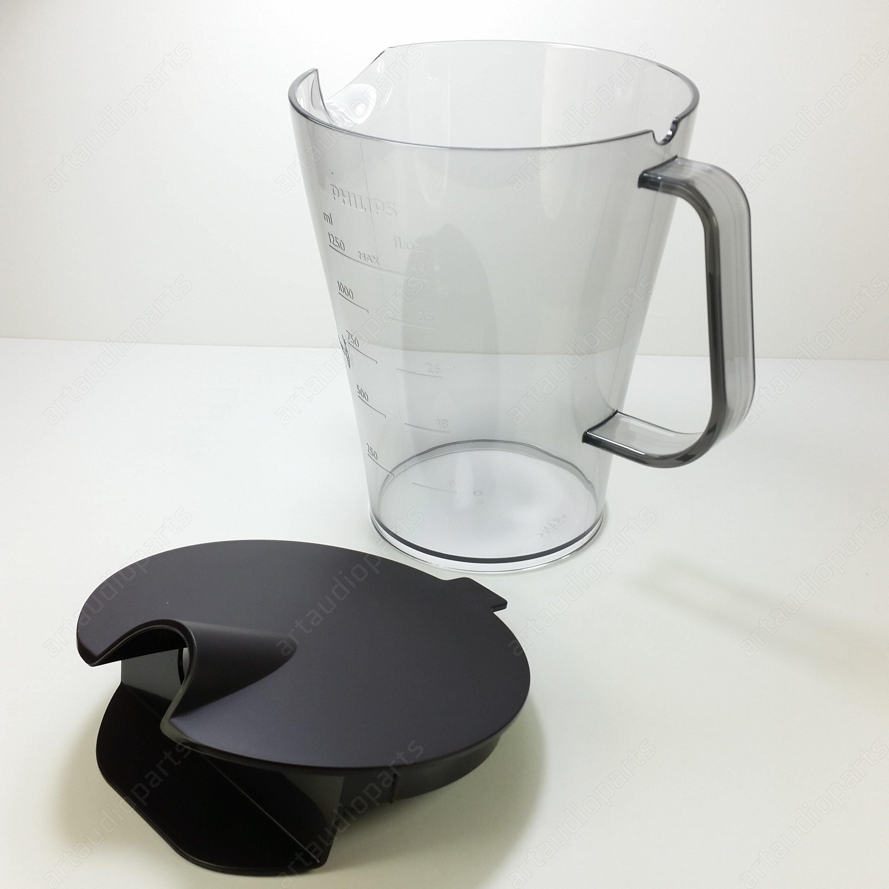 Juice jug + Lid for PHILIPS HR1868 HR1869 HR1870 HR1871 HR1871 HR1872 HR1873 - ArtAudioParts