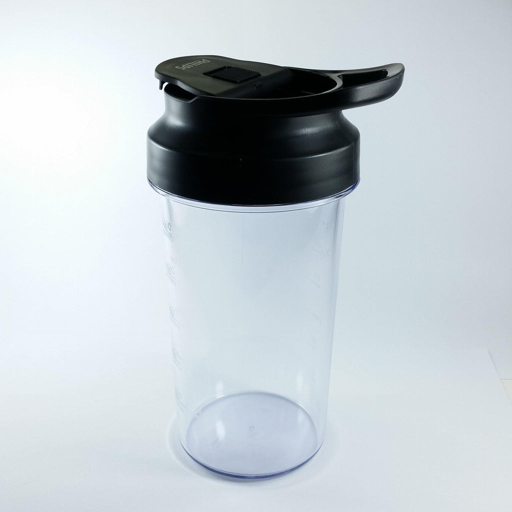 Bottle to go incl. Lid for PHILIPS HR2650 HR2651 HR2652 HR2653 HR2655 HR2656 HR2657 - ArtAudioParts