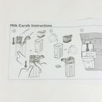 Milk Container carafe for SAECO HD8766 HD8767 HD8768 HD8769 HD8777 HD8778 HD8869 - ArtAudioParts