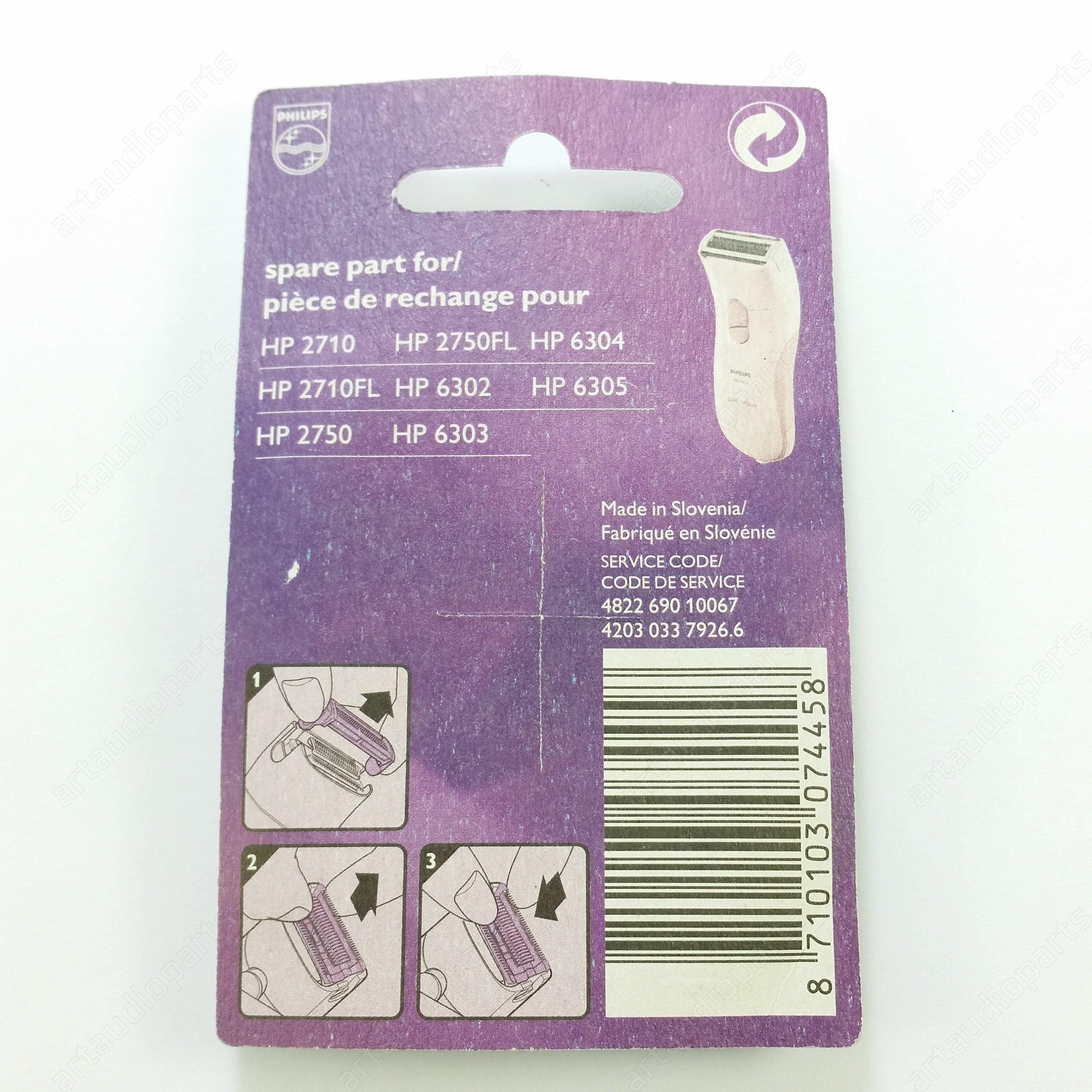 Cutter HP2911 for PHILIPS HP6302 HP6303 HP6304 HP6305 HP6310 HP6316 HP6405 - ArtAudioParts