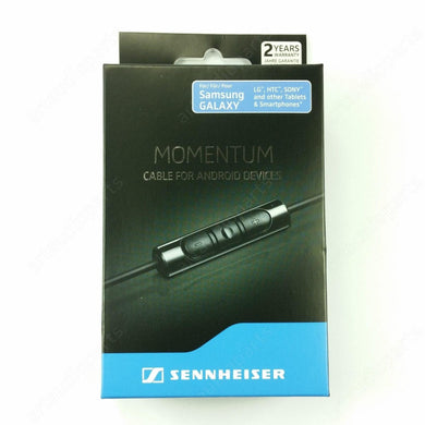 RCG M2 Audio Connection cable 3-button remote for Sennheiser MOMENTUM On-Ear - ArtAudioParts
