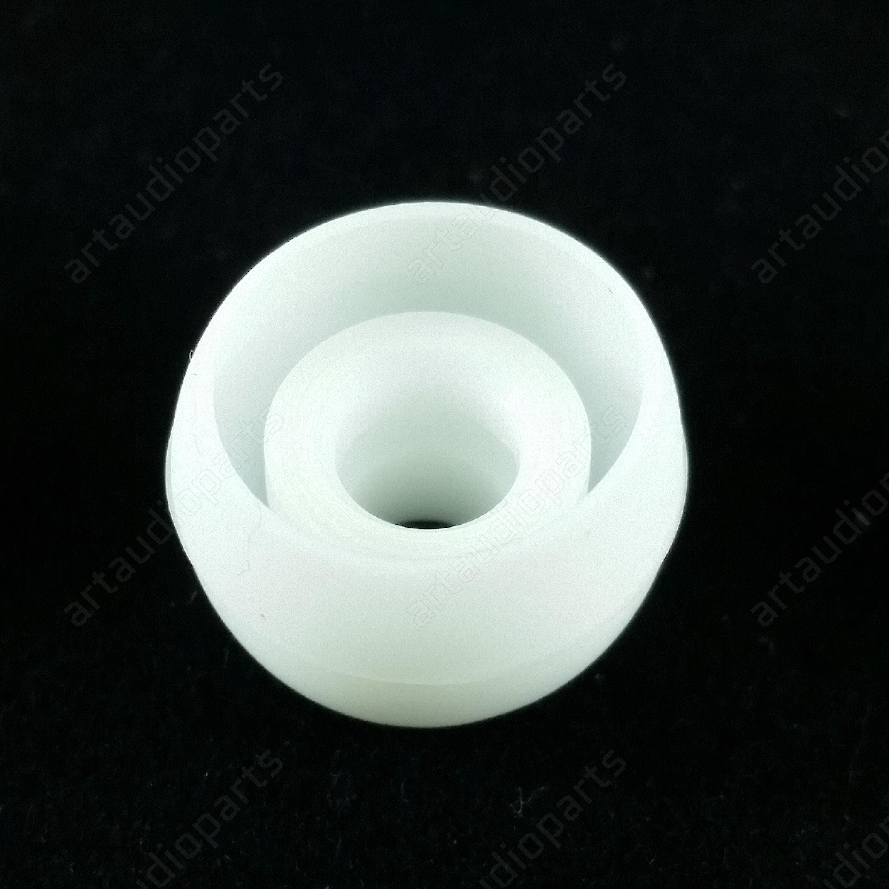506404 Silicone ear tips medium white (5 pairs) for Sennheiser CX 1.00 CX 2.00G CX-2.00i White - ArtAudioParts