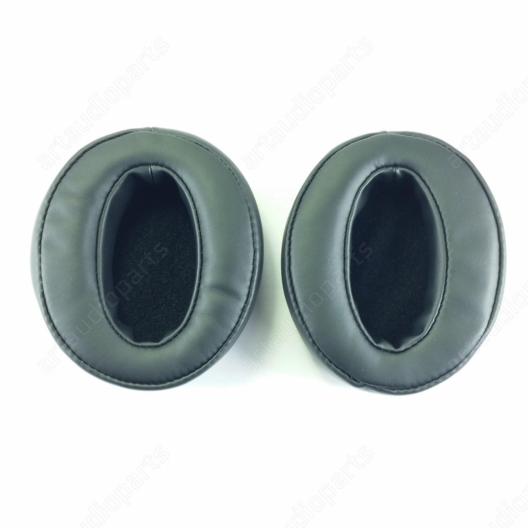 Black Leatherette Earpads (1 Pair) for Sennheiser HD4.20 HD4.30 HD4.40 headphones - ArtAudioParts