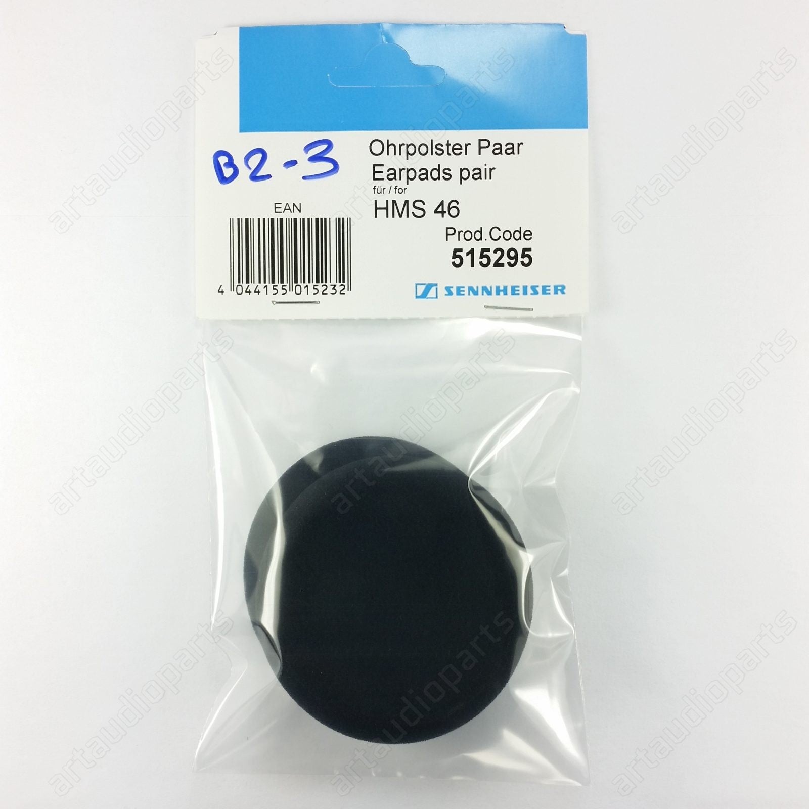515295 Ear pads Cushions (pair) for Sennheiser headset HME46 HMEC46 HMD46