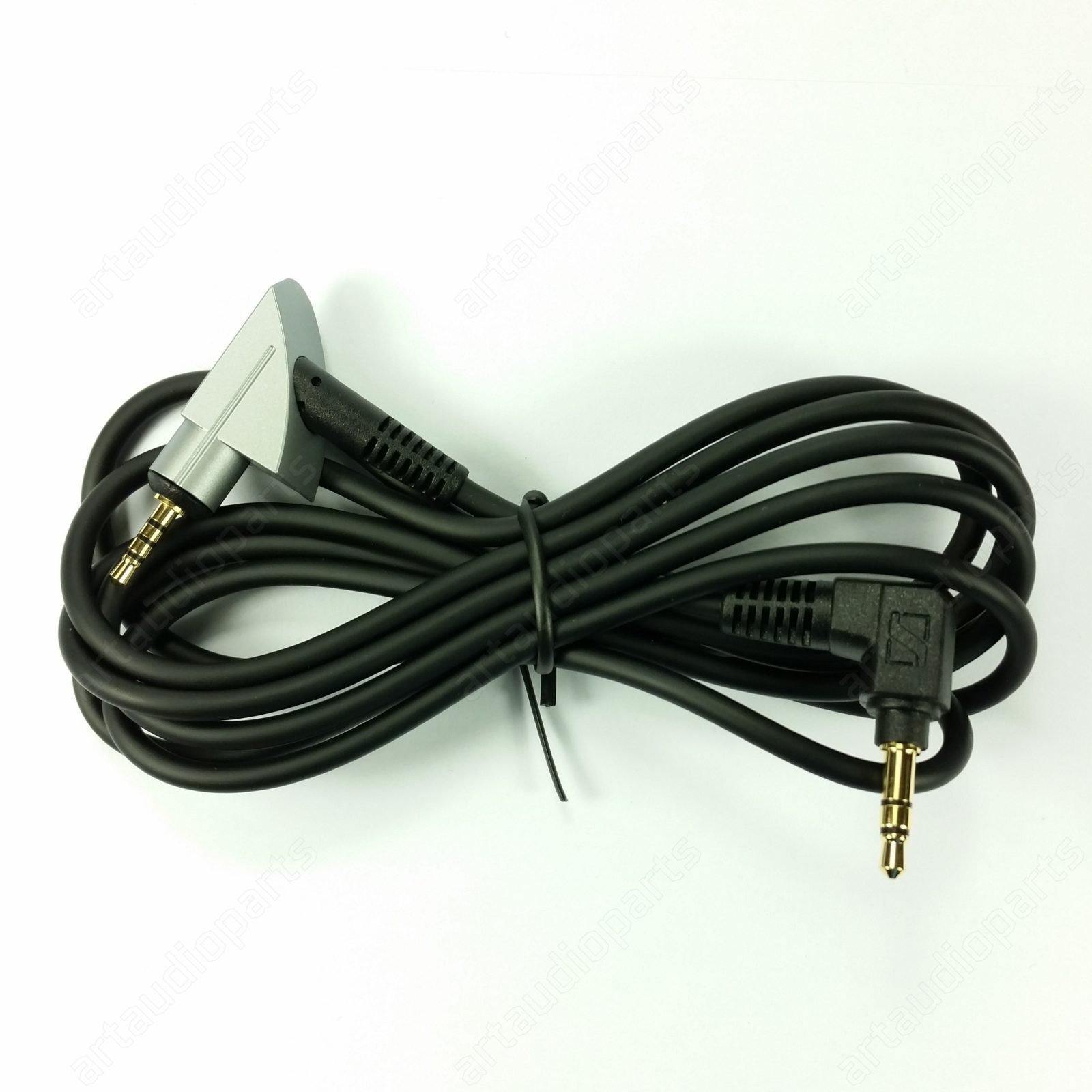 517681 Straight cable 2.5mm to 3.5mm angled jack connector for Sennheiser PXC450 - ArtAudioParts