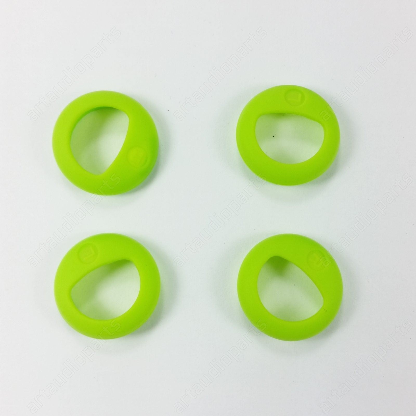 520323 Earpads green rubbe 2pairs L/R for Sennheiser PMX70 PMX80 Sport earphones