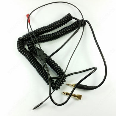 Coiled Cable 3.5mm straight jack plug 6.35mm adapter for Sennheiser HD25 (OP) - ArtAudioParts