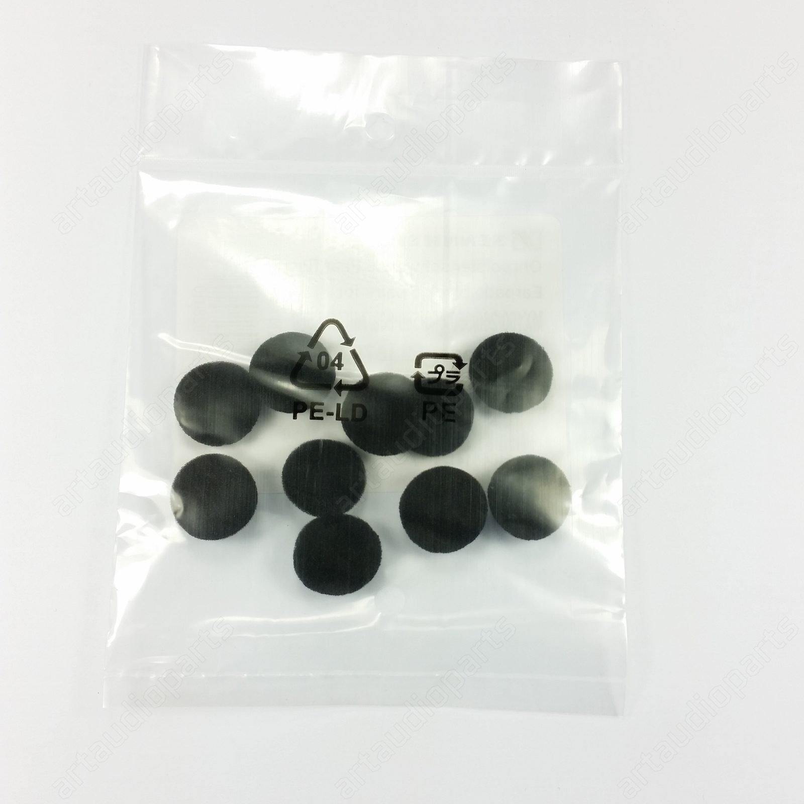 523879 Black Foam Ear Pads (5 Pairs) For Sennheiser MX560 MX660 MX760 MXL560 - ArtAudioParts