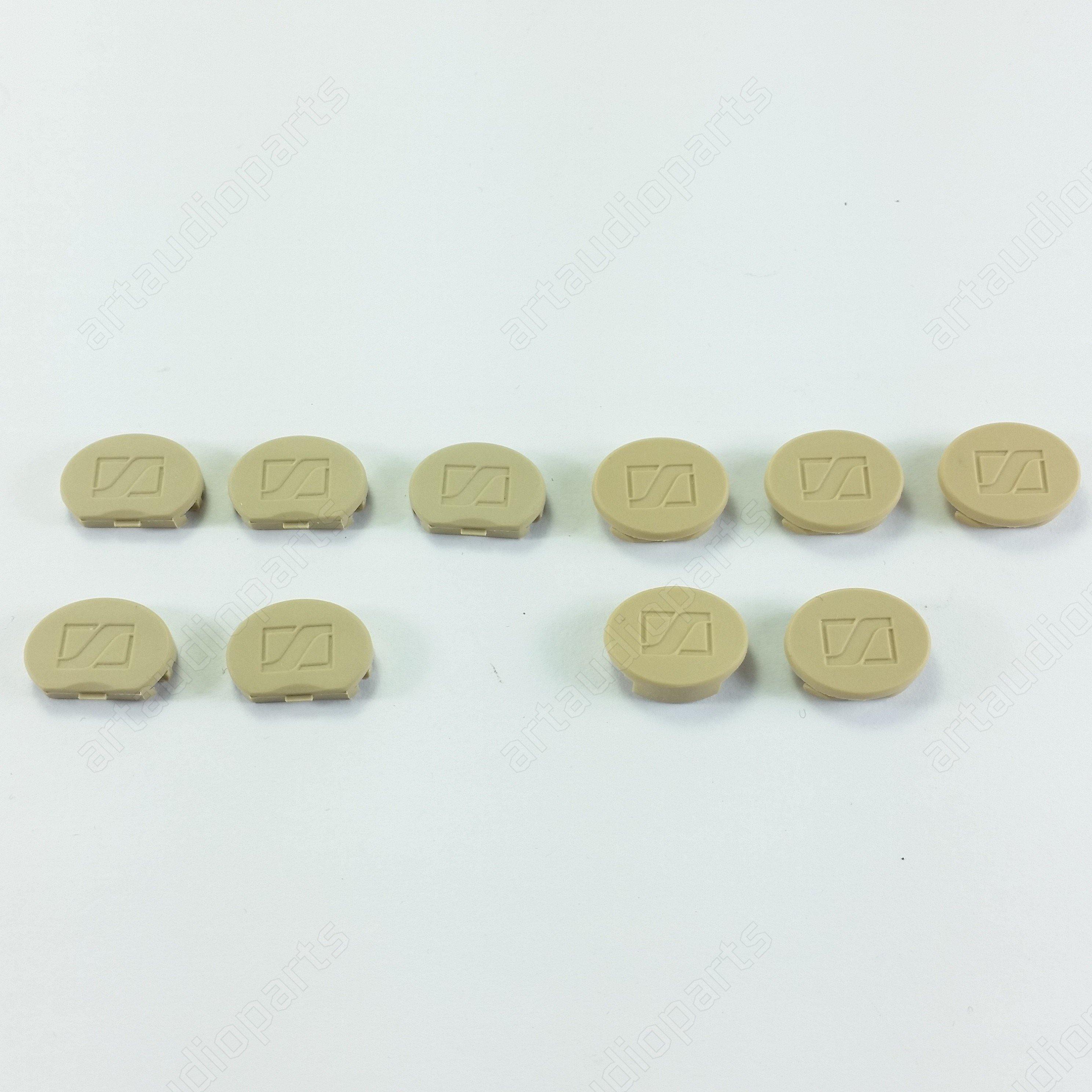 Beige Headworn mic Clip set (5 clips in pack) for Sennheiser HSP4 - ArtAudioParts