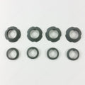 Ear adapters dark grey (4 pairs/2x small,2x large) for Sennheiser OMX 80Sport II - ArtAudioParts