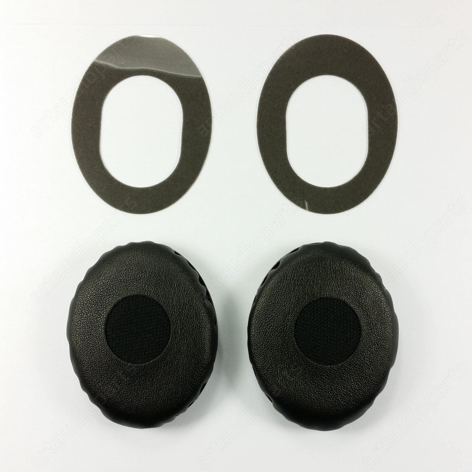 Leatherette Ear pads with foam disk for Sennheiser HD218 HD218i HD219 HD228 - ArtAudioParts