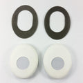 532737 Ear pads (pair) white for Sennheiser HD218 HD219 HD228 - ArtAudioParts
