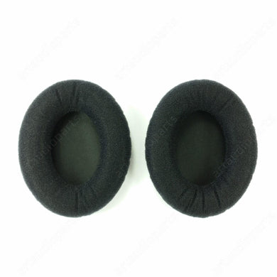 Black velour EarPads with foam disc for Sennheiser HD418 HD419 HD438 HD439 HD451 - ArtAudioParts
