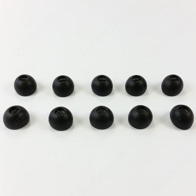 Silicone ear tips medium 5 pairs Black / White for Sennheiser CX980 CX980i - ArtAudioParts