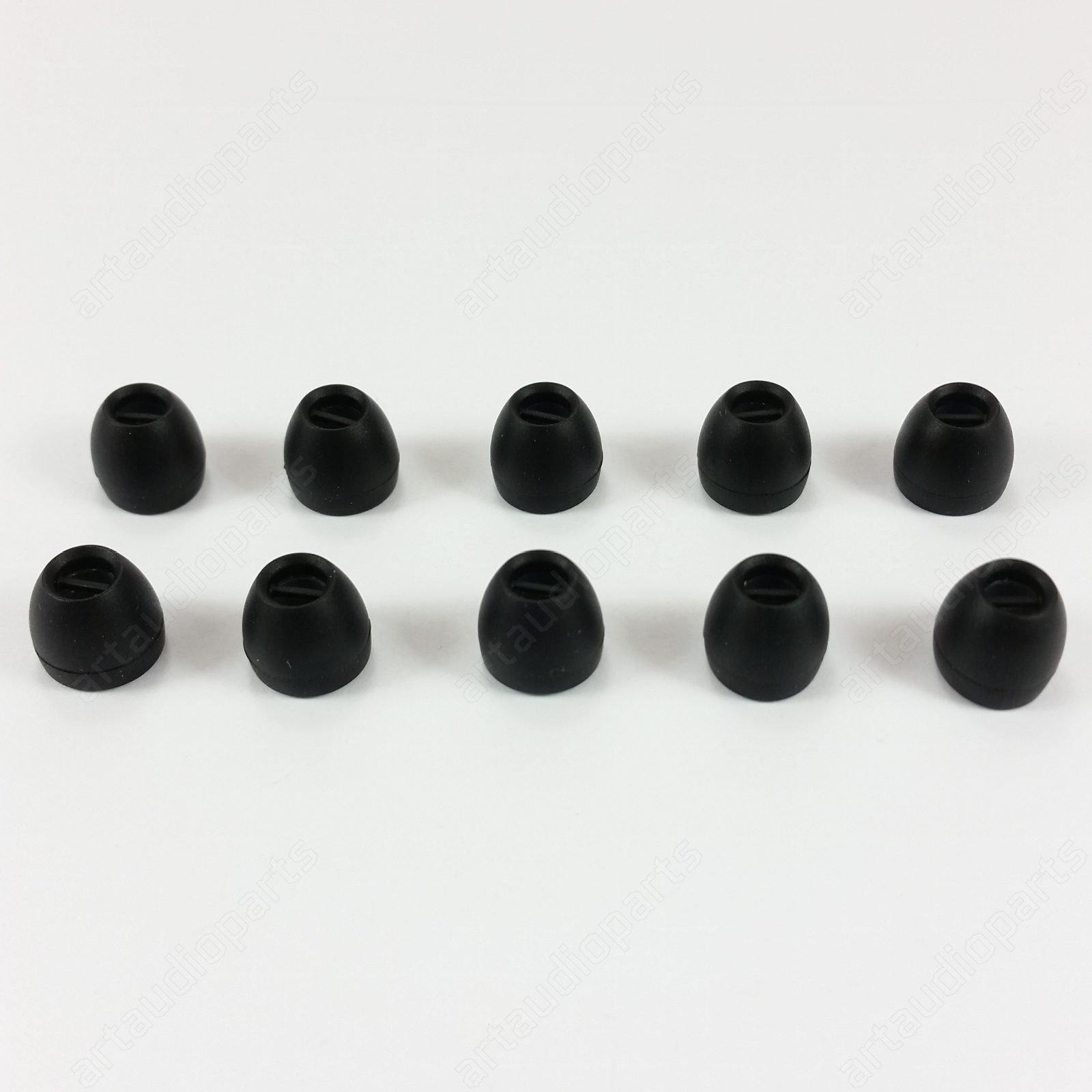 Small black replacement Silicone Ear tips/cushions (5 pairs) for Sennheiser CXC700 - ArtAudioParts