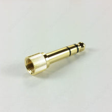 Load image into Gallery viewer, Adapter 3.5mm screw type socket to 6.35mm jack plug for Sennheiser HD25 HD280Pro
