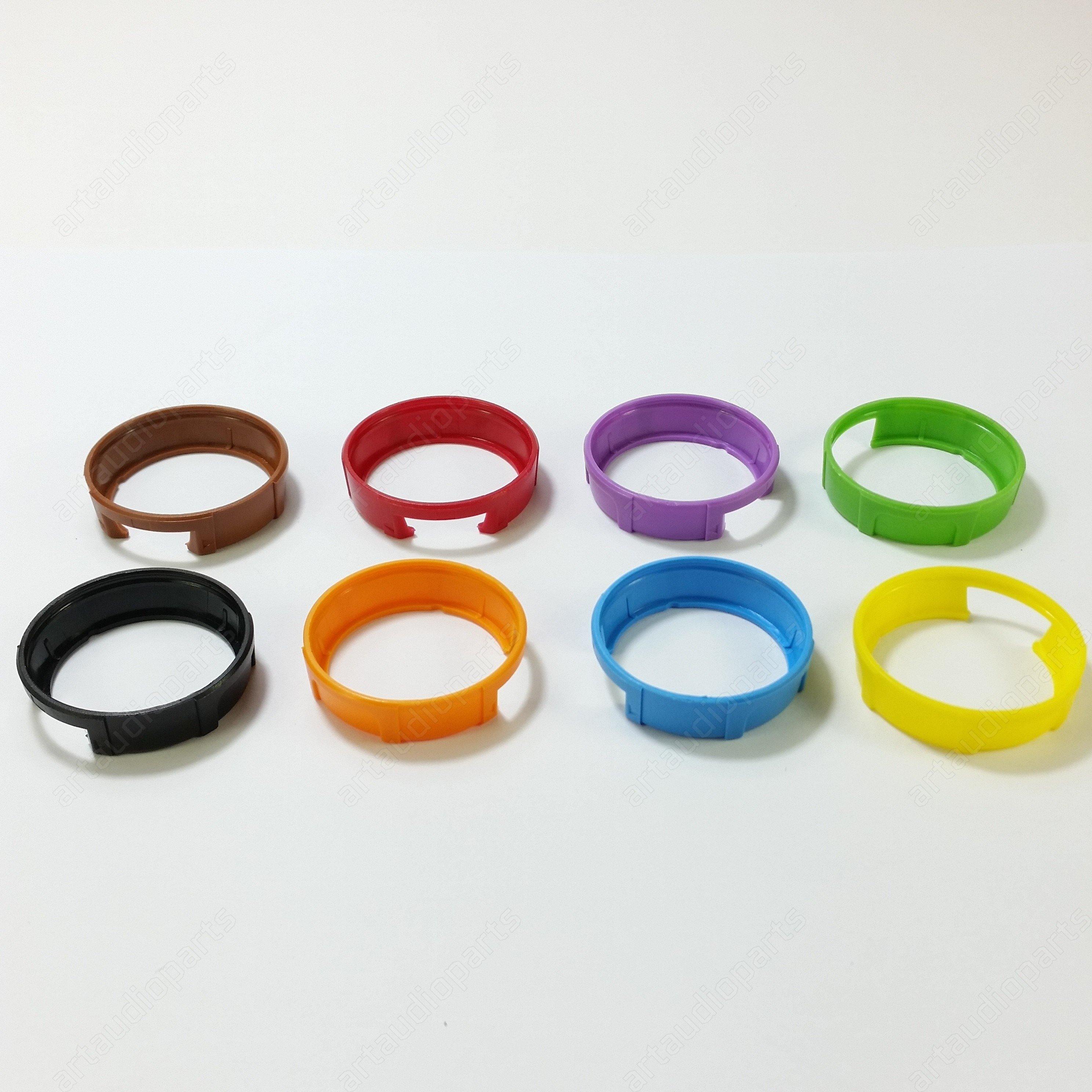 Identification Rings Set, 8 colours for Sennheiser SKM 2000 EW G3 range - ArtAudioParts
