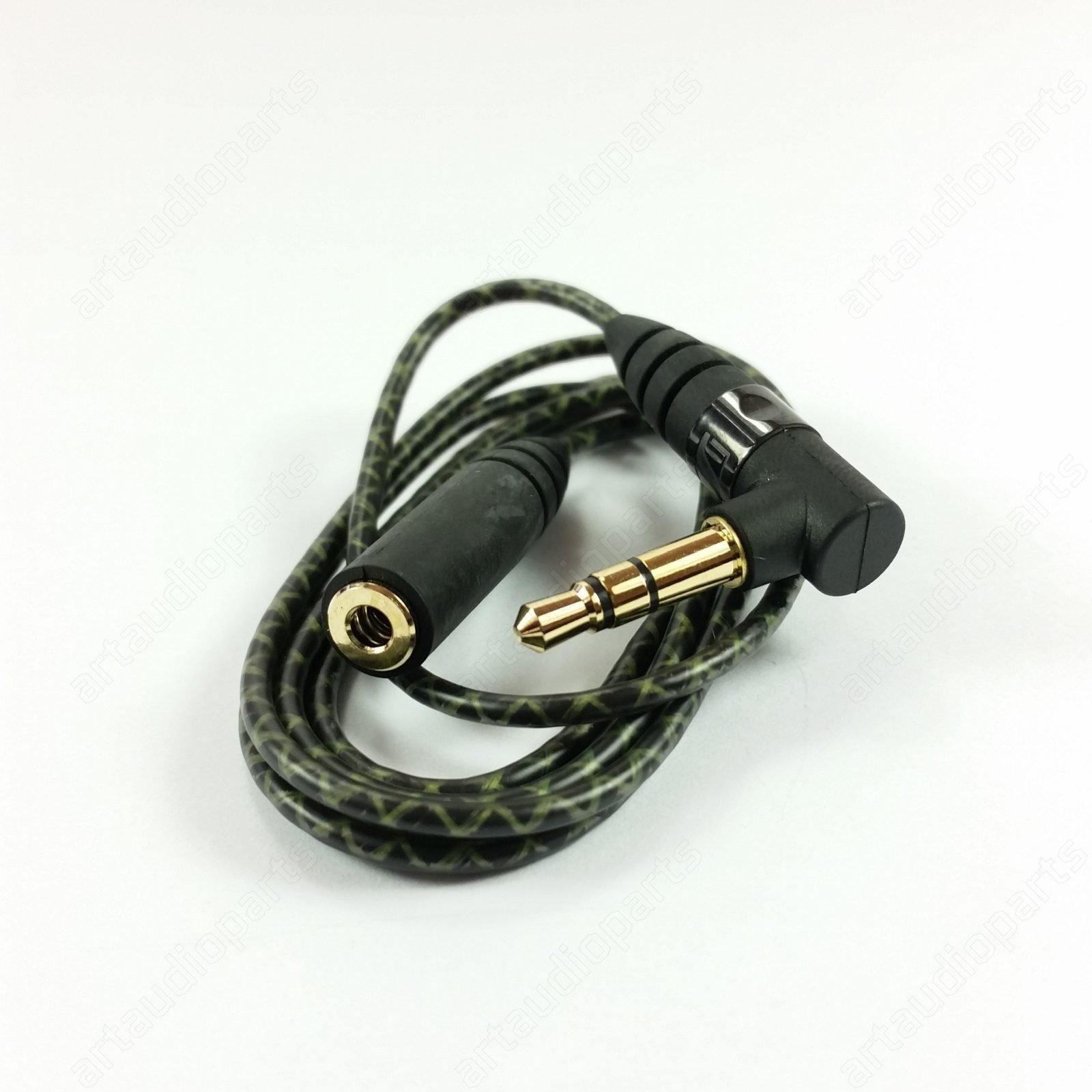 552761 Symmetrical Audio Cable green/black (80cm) for Sennheiser IE 800 - ArtAudioParts