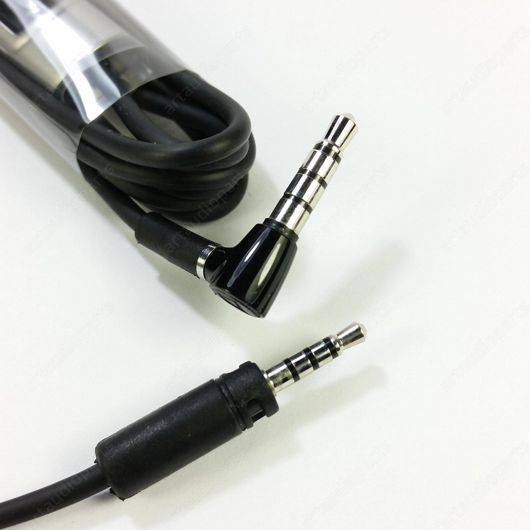 Audio Cable mic & controls (1.4m)-Apple devices for Sennheiser MOMENTUM On-Ear - ArtAudioParts