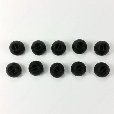 561090 Silicone ear tips medium-black for Sennheiser CX3.00 CX5.00 CX5.00i - ArtAudioParts