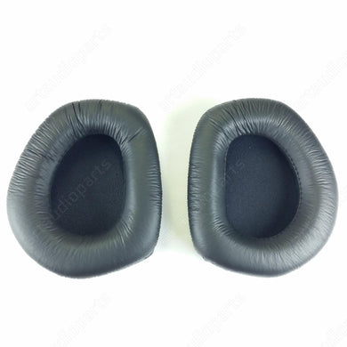 Black leatherette Ear pads with foam disc for Sennheiser HDR165 HDR175 RS165 RS175 - ArtAudioParts