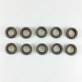 Silicone Ear adapters grey (5 pairs) for Sennheiser PMX 686G PMX 686i Sports - ArtAudioParts