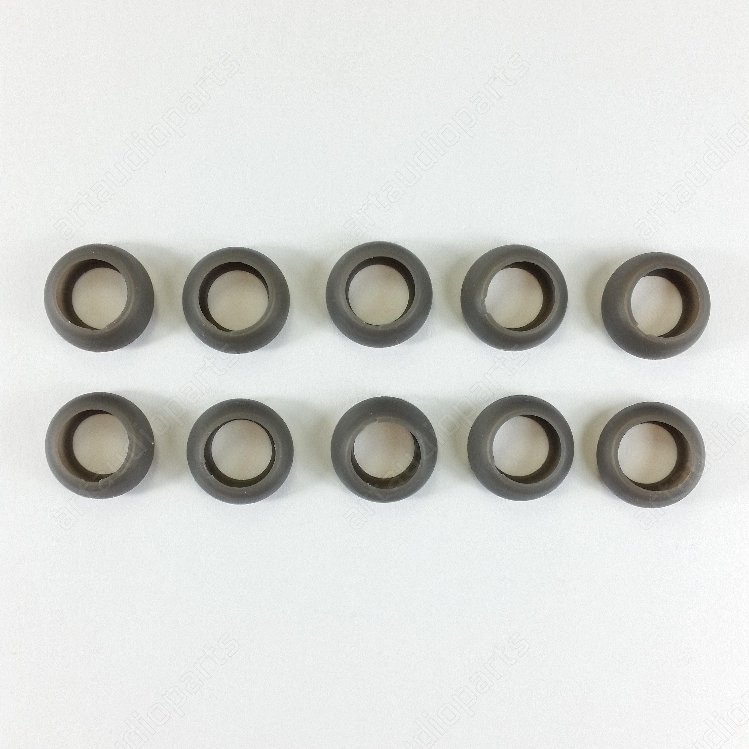 Silicone Ear adapters grey (5 pairs) for Sennheiser PMX 686G PMX 686i Sports - ArtAudioParts