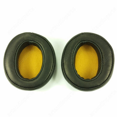Black/light-brown Ear pads (1 pair) for Sennheiser MOMENTUM M2 AEBT/MOMENTUM M2 AEG /MOMENTUM M2 AEi Black - ArtAudioParts