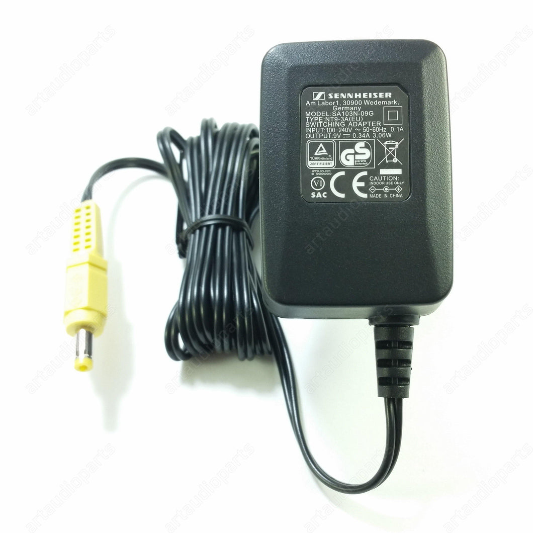 Power supply 90-264V/ 9V-3W for Sennheiser RS110-8 RS115-8 RS117 RS120-8 RS125-8 - ArtAudioParts