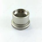 Neumann U67 and U87 nickel union sleeve nut for EA87 suspension base - ArtAudioParts