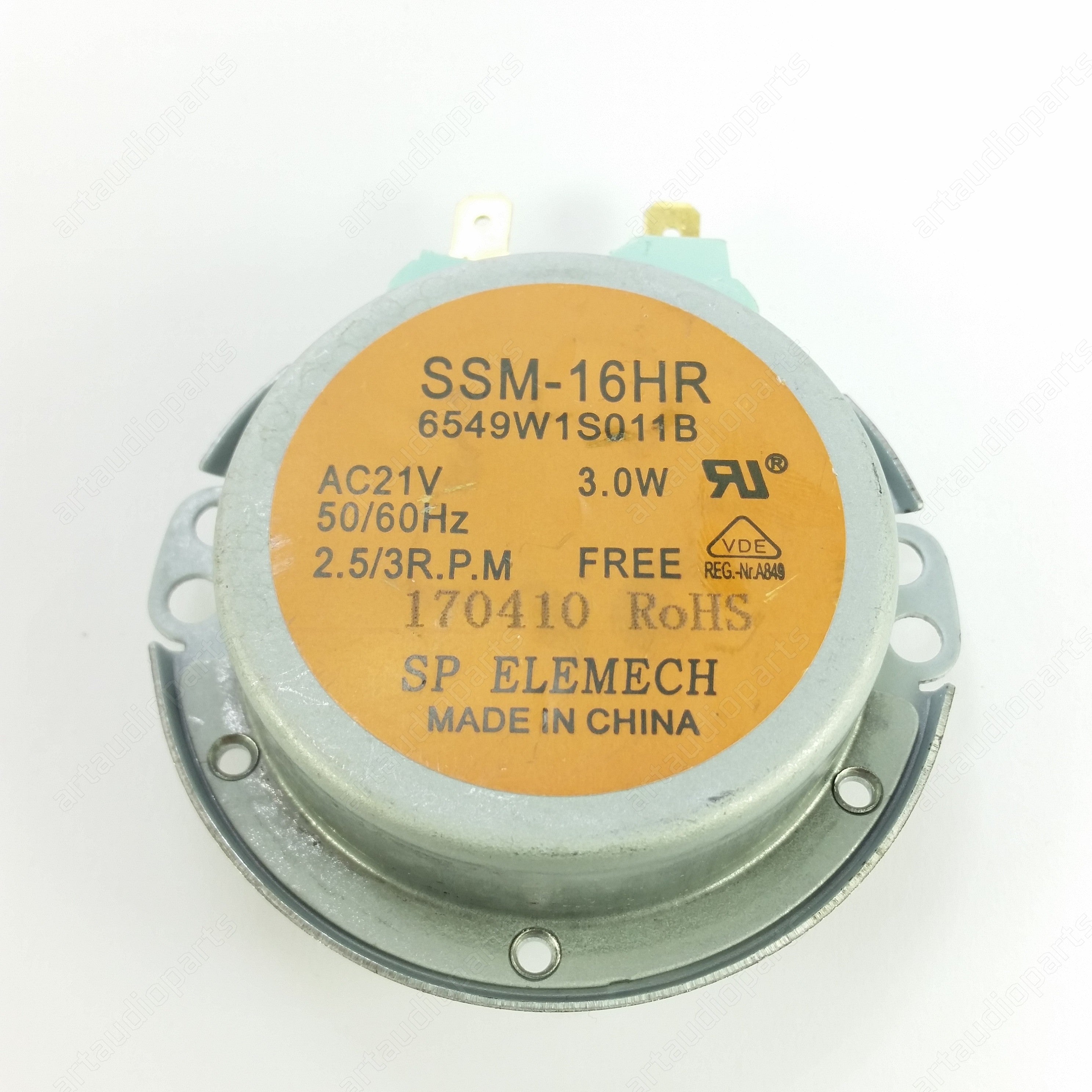 Turntable Motor AC Synchronous SSM-16HR for LG MB3921C MB3924U MB3942U MB3942US