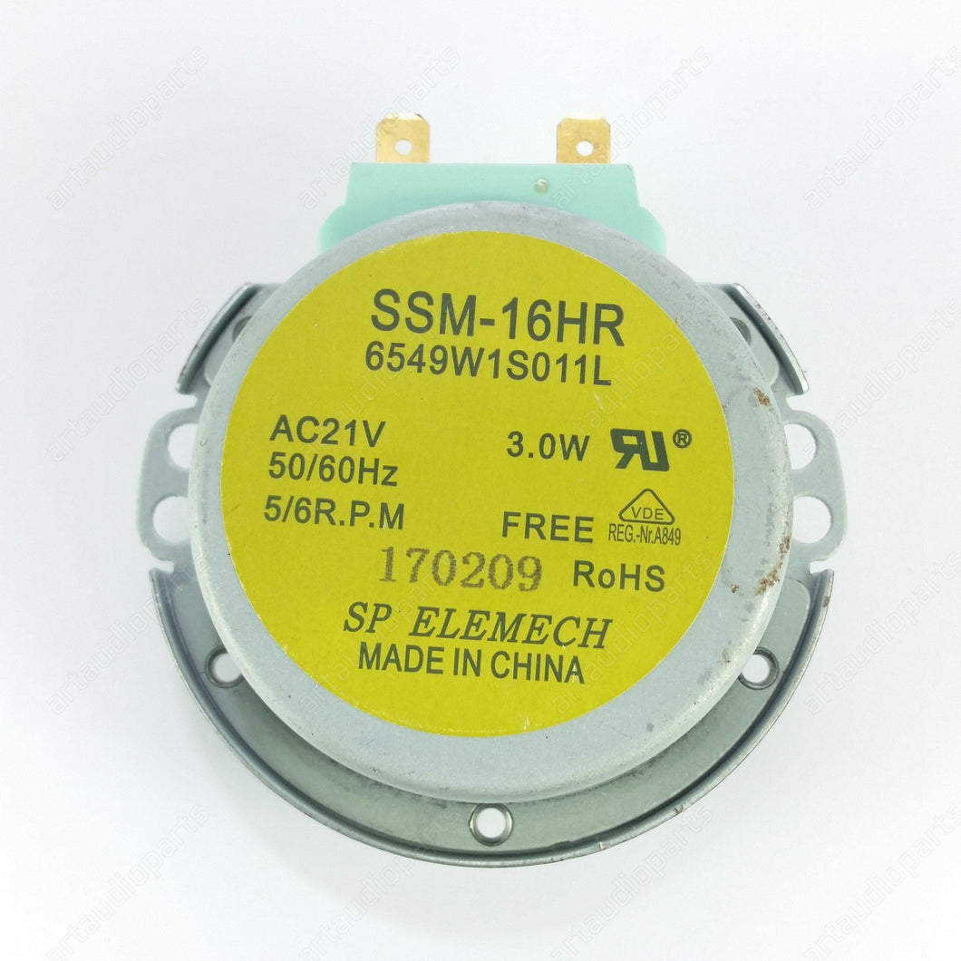 Turntable Motor Ac Synchronous SSM-16HR for LG Microwave C-924JA MS-267Y MS-304A - ArtAudioParts