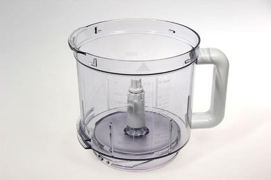 Chopper container bowl for Braun food processor Multiquick CombiMax Tribute Collection FX-3030 FP-3010 FP-3020 - ArtAudioParts