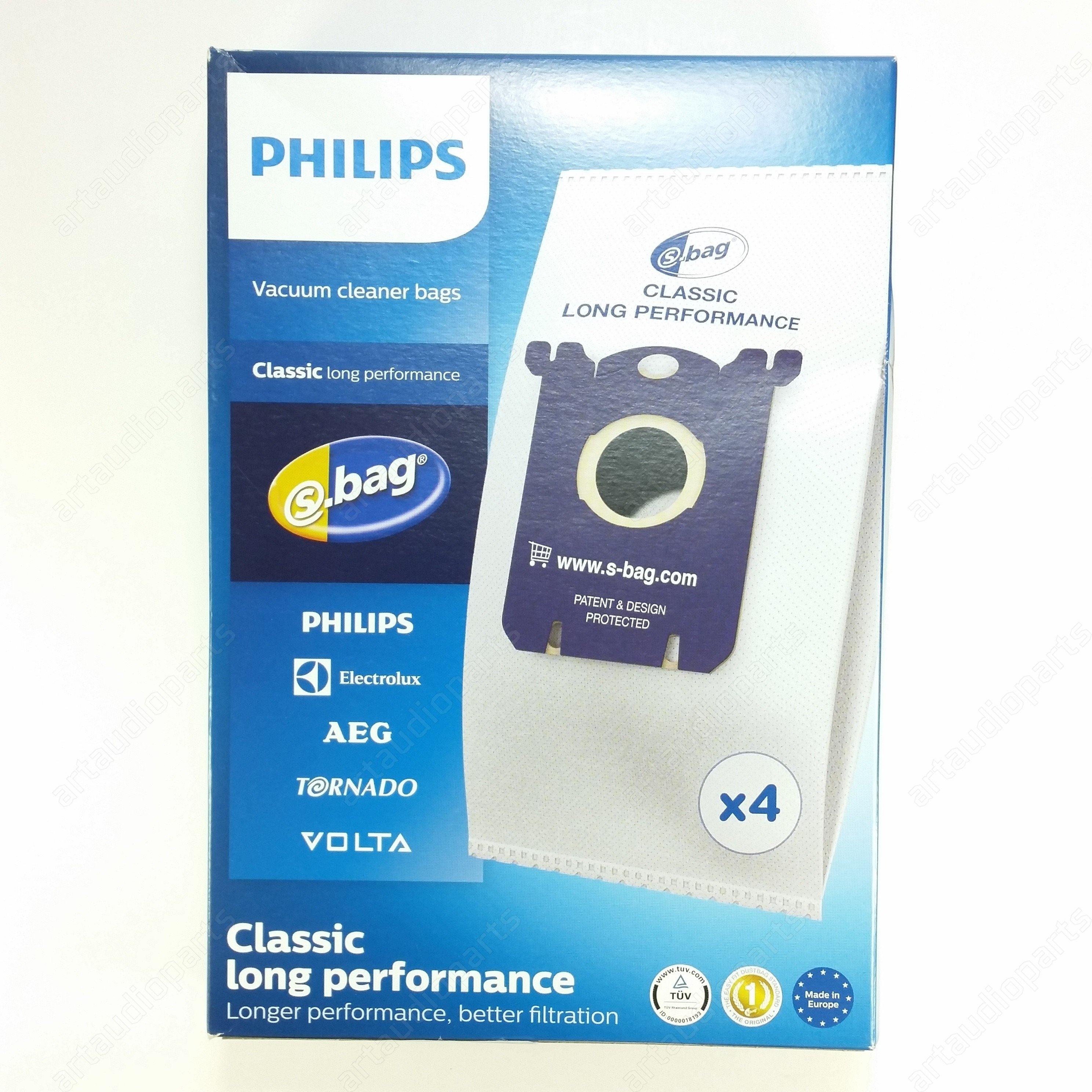 FC8021 Synthetic S-Bag (4pcs) for PHILIPS vacuum cleaner FC8202 FC8204 FC8206 - ArtAudioParts