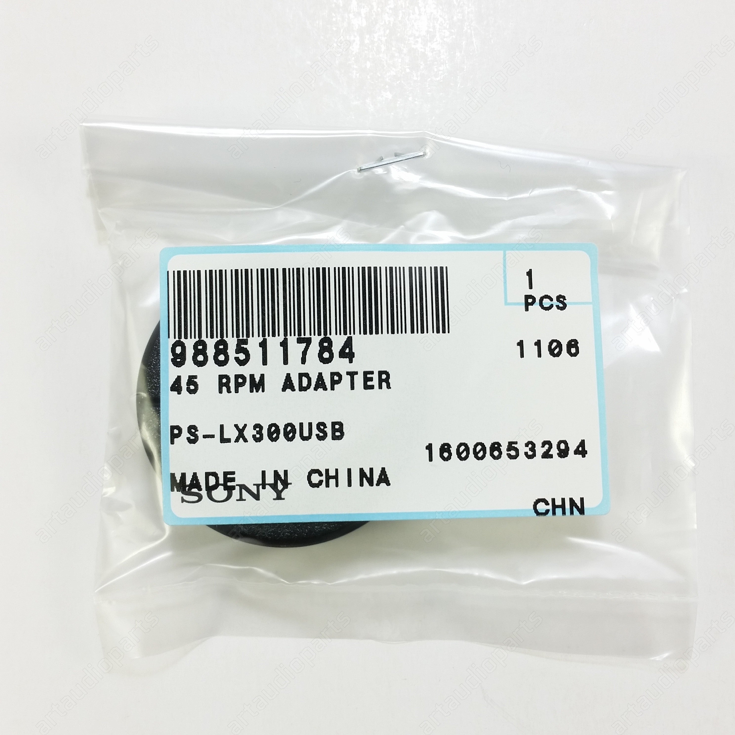 45 RPM Adapter for Sony Turntable PS-HX500 PS-LX300USB
