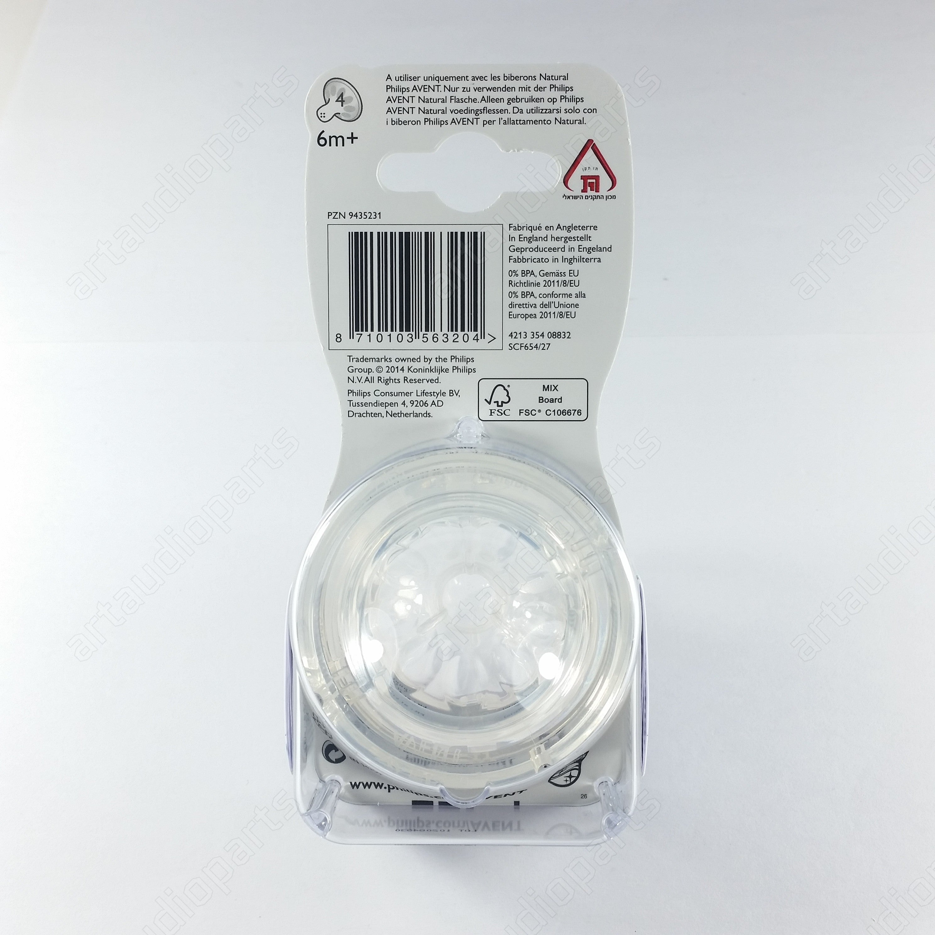 Flaschenaufsatz mit schnellem Fluss (1 Paar) für PHILIPS Avent SCF654/27