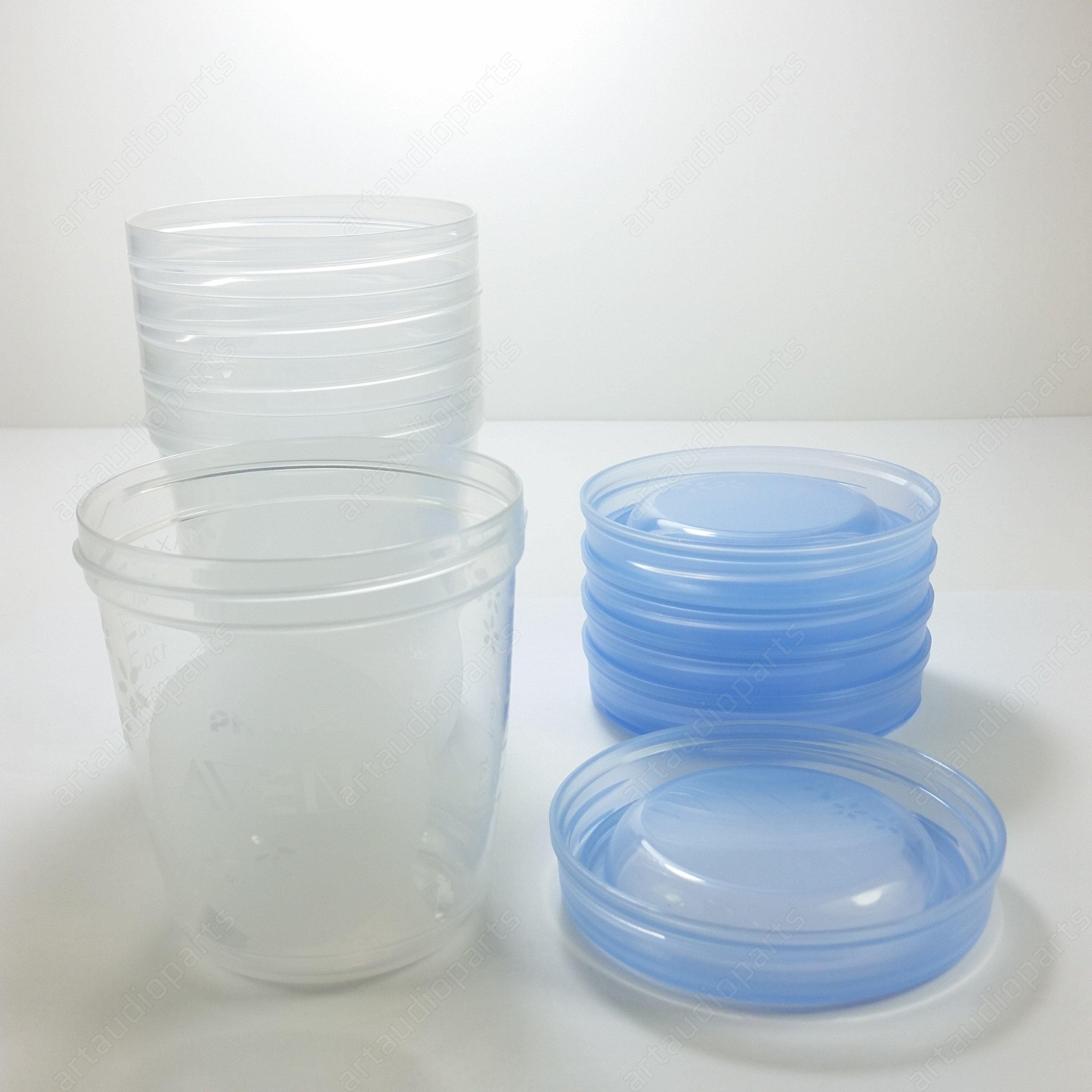 Philips Avent 5X Breast Milk Storage Cups 180ml SCF619/05 for babies 0m+ - ArtAudioParts