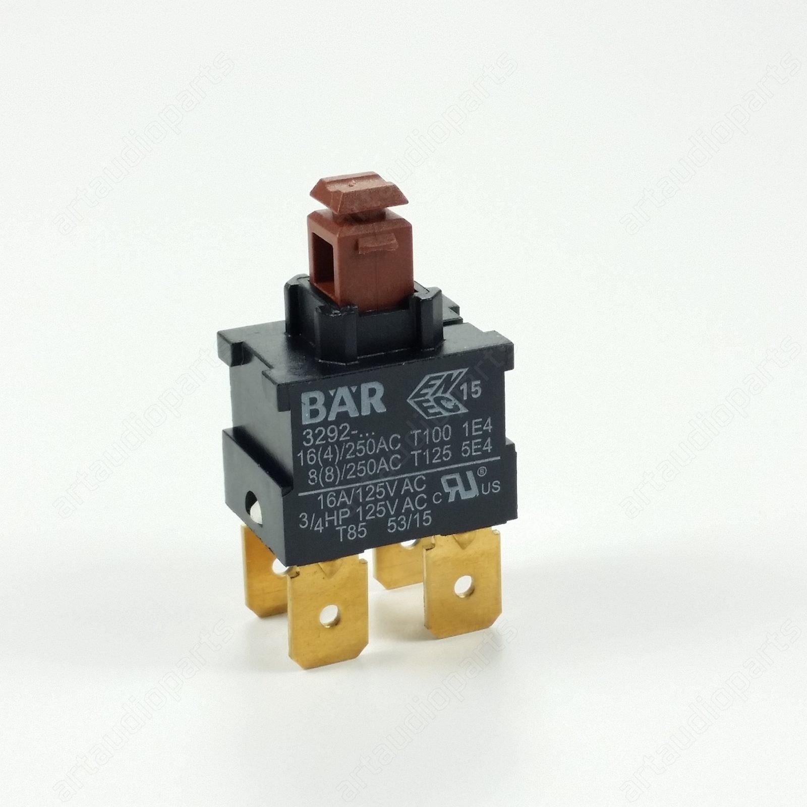 BAR 3292 Power Switch for Saeco Talea Primea Odea RI9752 Gaggia RI8174 - ArtAudioParts