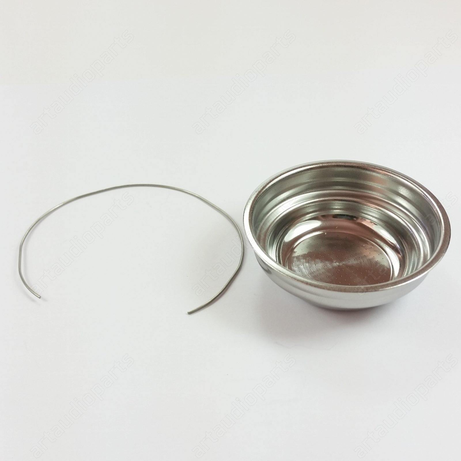 Spares kit pod filter + spring for Saeco Poemia HD8323 HD8423 HD8425 HD8427 - ArtAudioParts