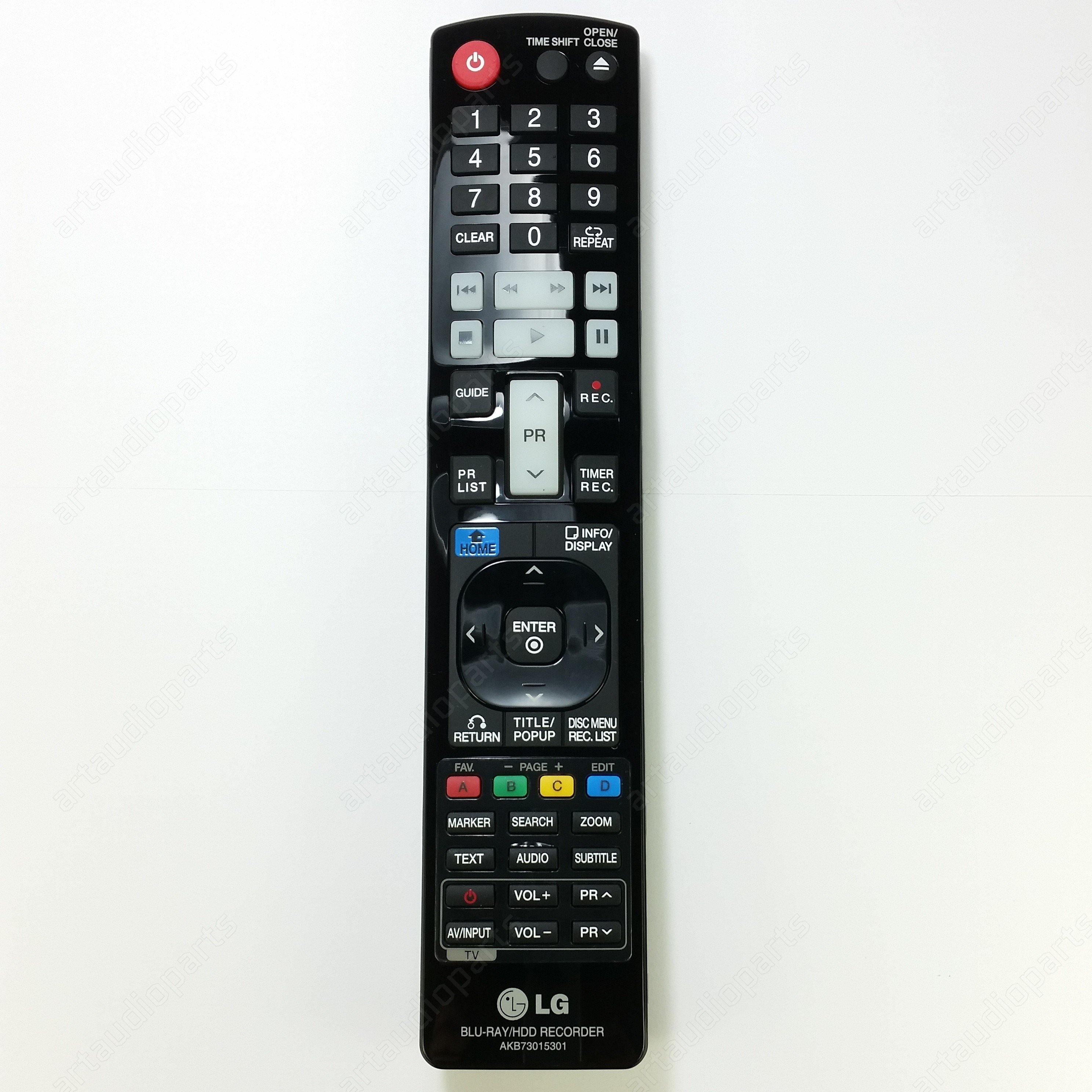 Remote Control for LG HR500 HR598D-P HR599D - ArtAudioParts