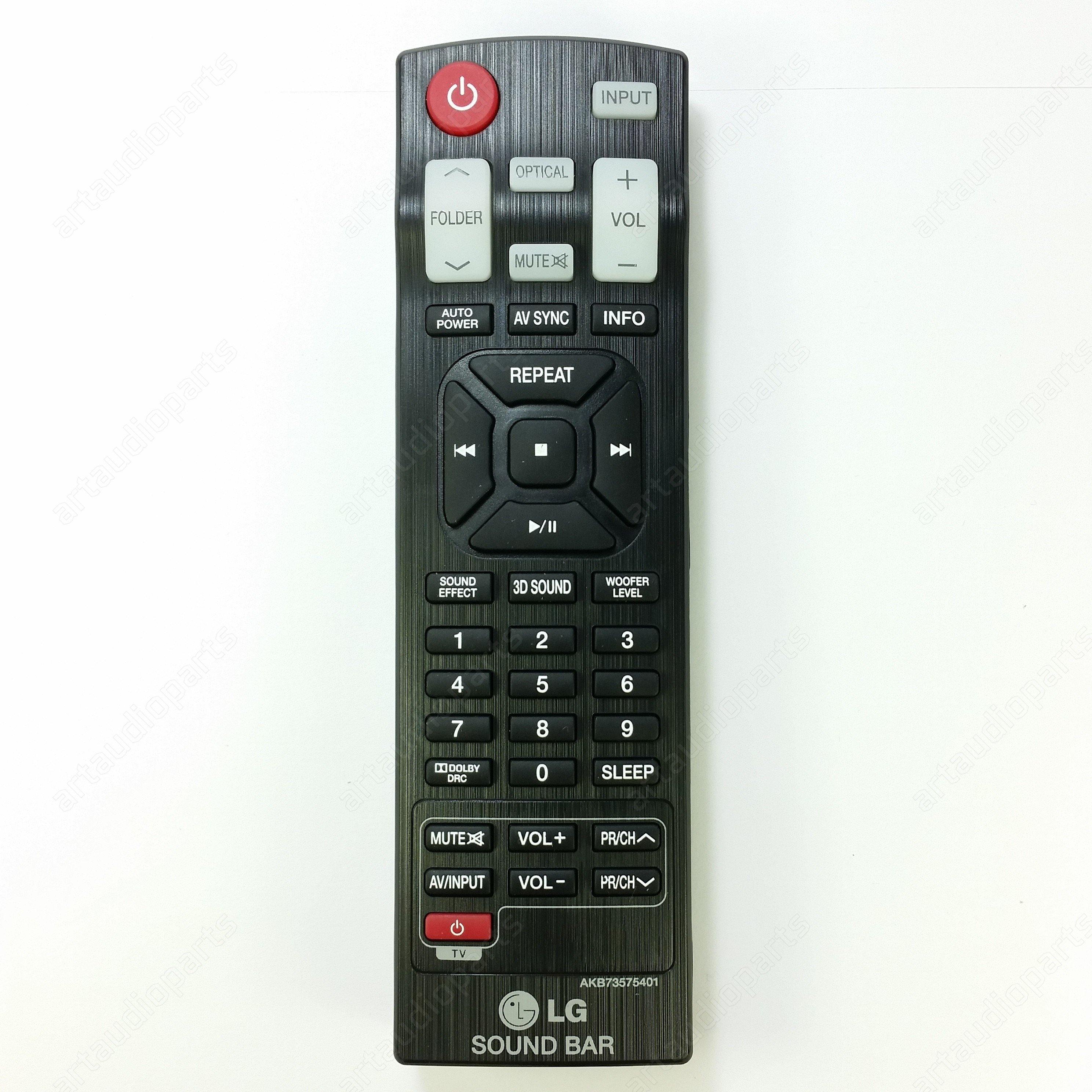 Remote Control for LG Home Theater Soundbar NB2520A NB2420A NB3520A - ArtAudioParts