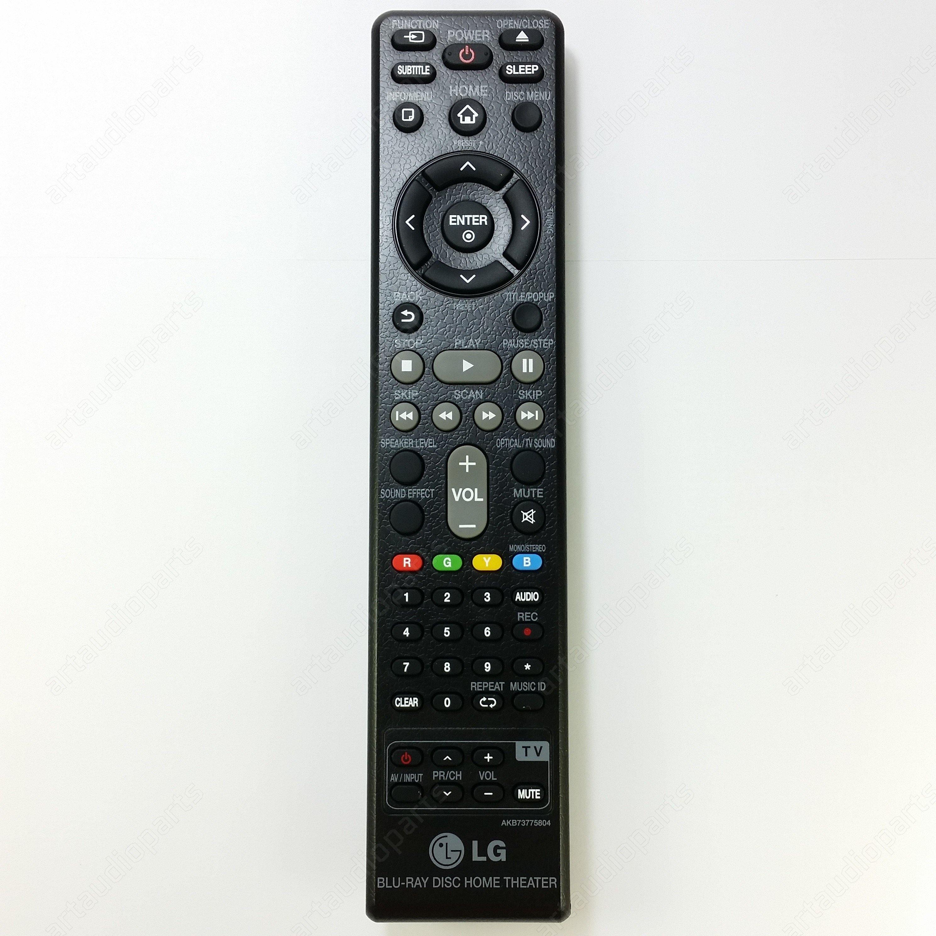 Remote Control for LG BH5140 BH6230CN BH6430 BH6530 BH6730 BH6830 HX323 LHB536 - ArtAudioParts