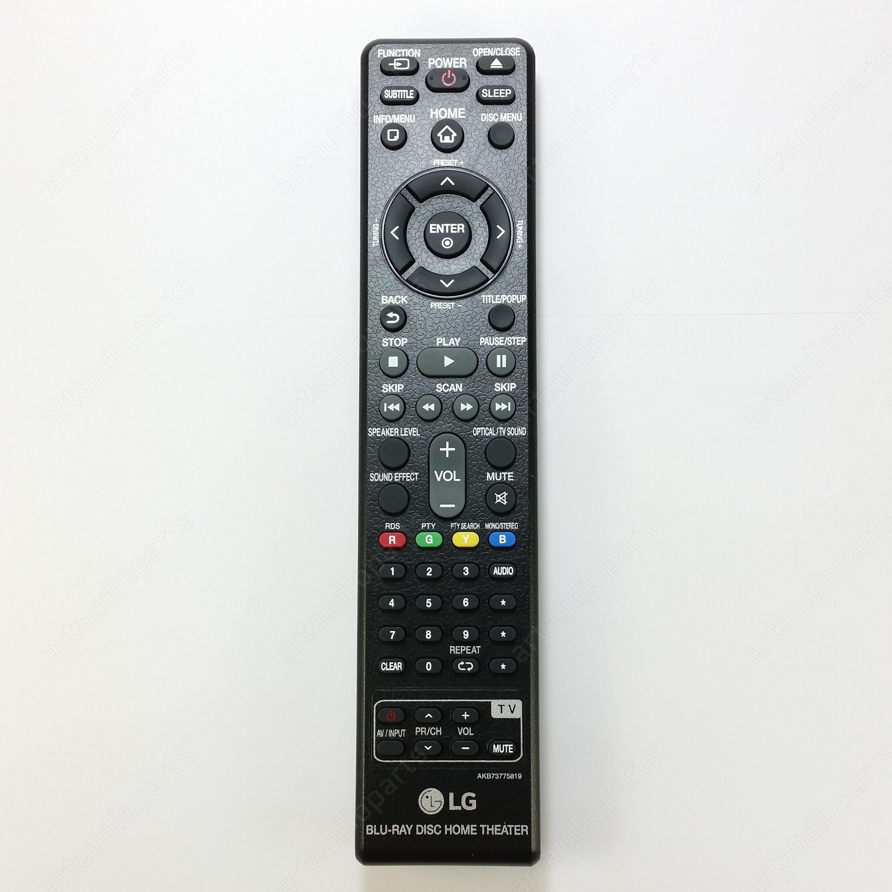 Remote Control for LG Blu Ray Home Theater BH6440P BH6540T LHB625 LHB645 LHB655 - ArtAudioParts