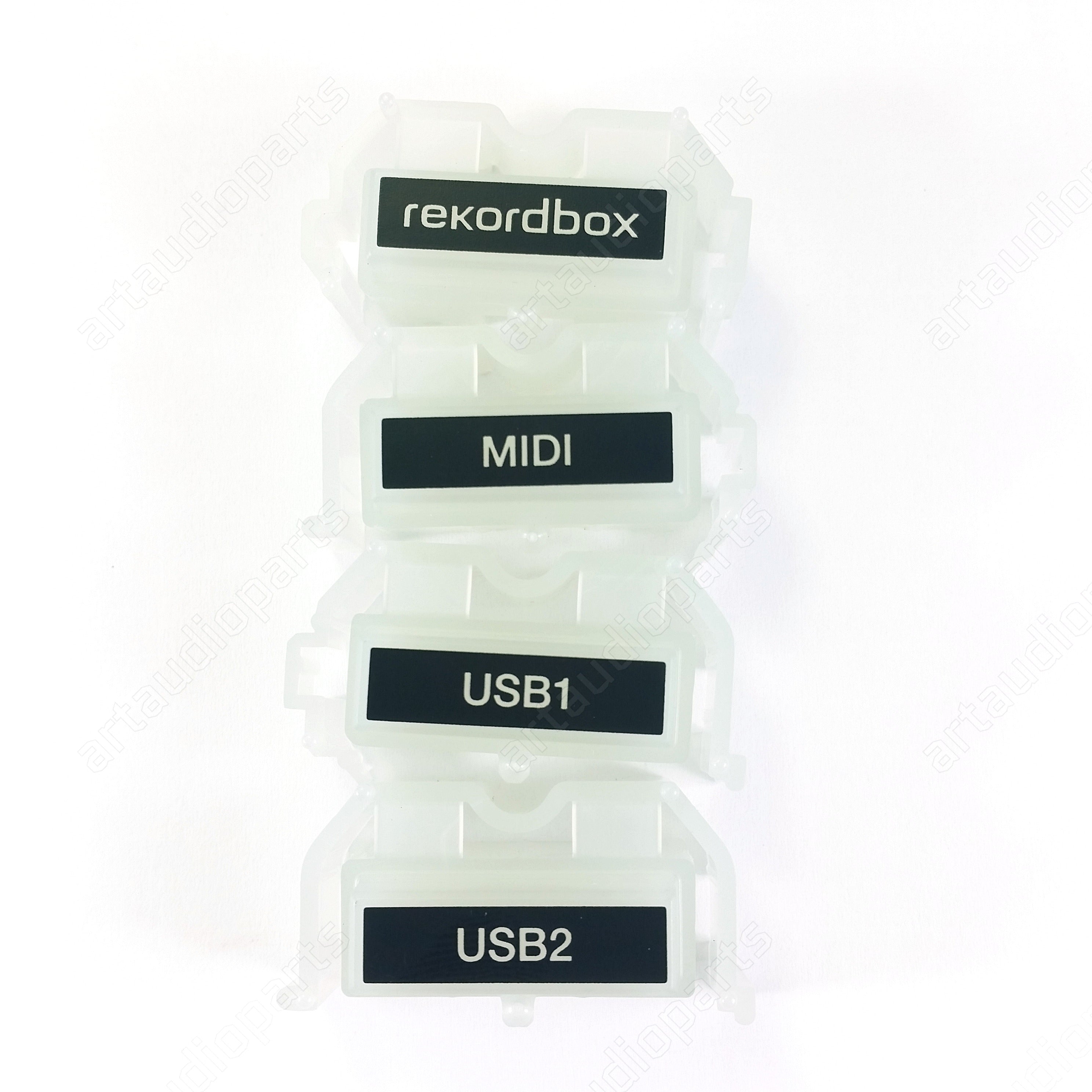 DIV-Schaltfläche rekordbox MIDI USB1 USB2 für Pioneer XDJ-RX-Controller