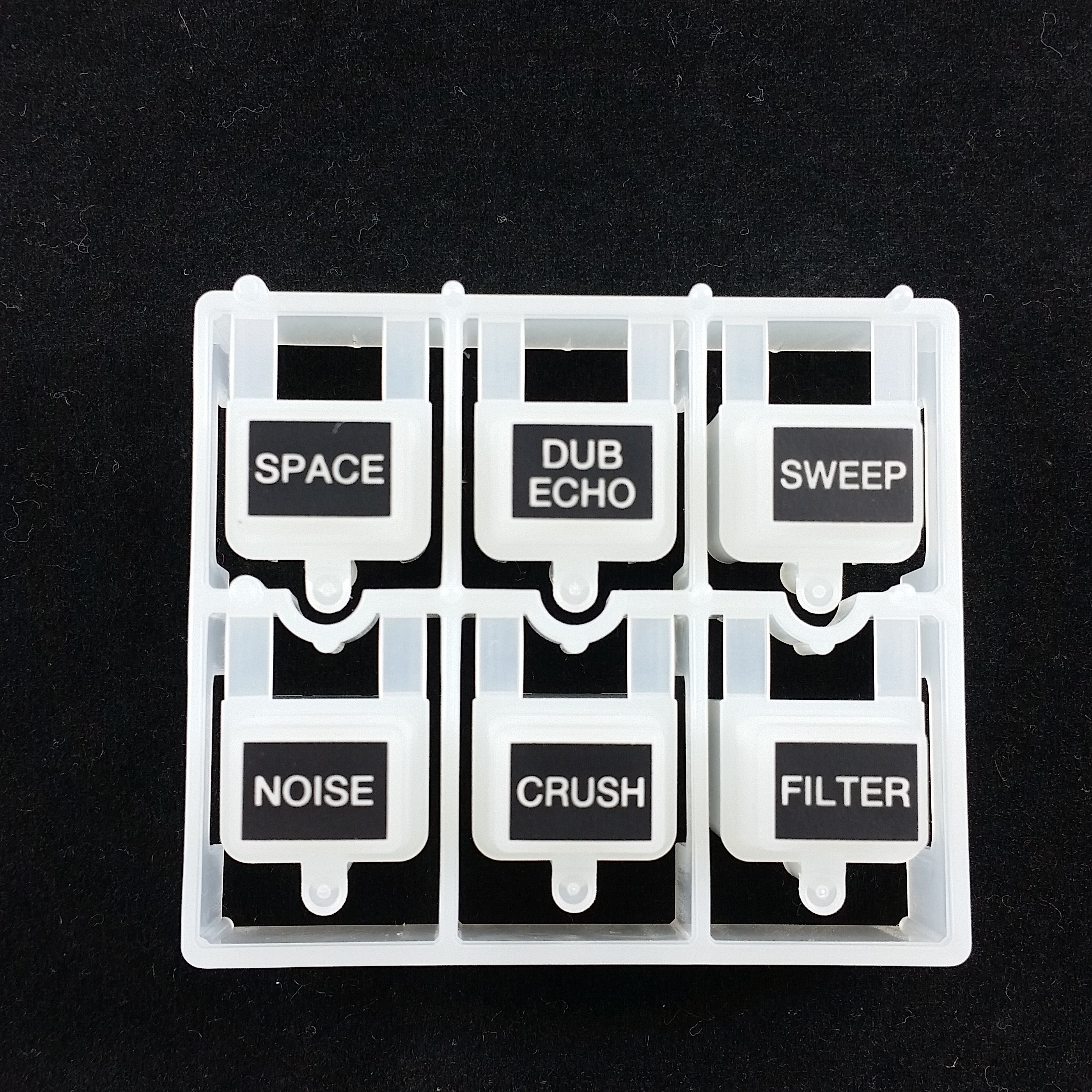 Knob Space Dub echo Sweep Noise Crush Filter for Pioneer DJM-900NXS2 DJM-TOUR1