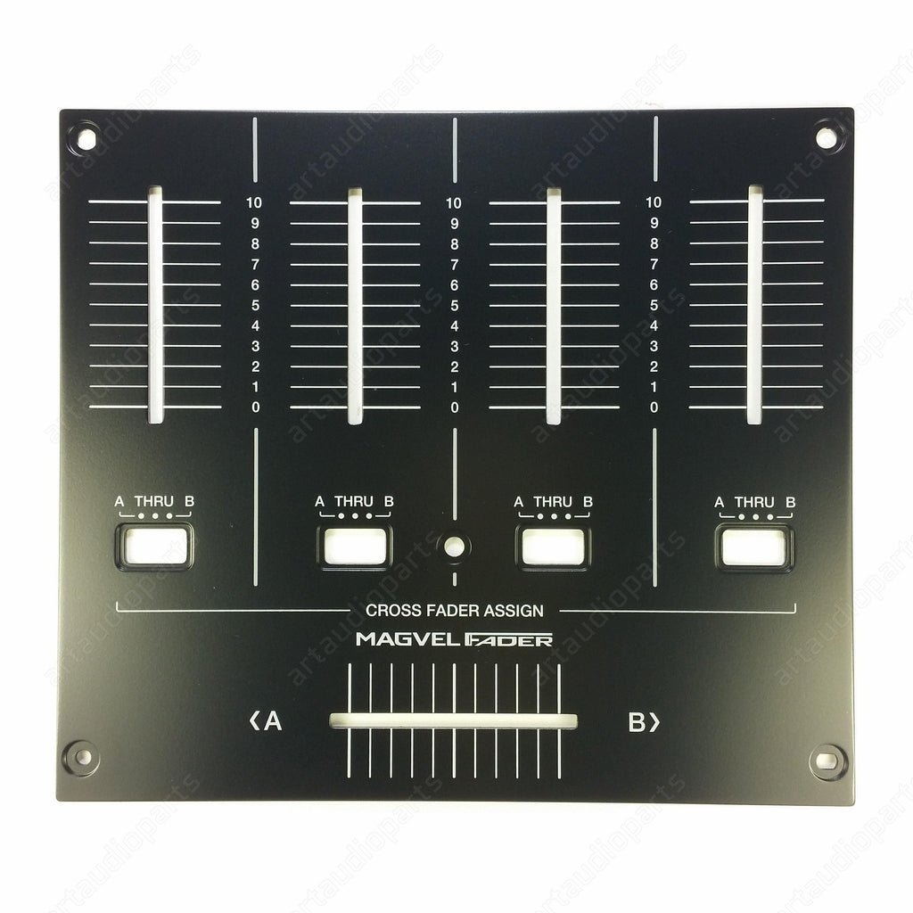 Metal faceplate fader panel for Pioneer DJM-900NXS2 DJM-TOUR1 - ArtAudioParts