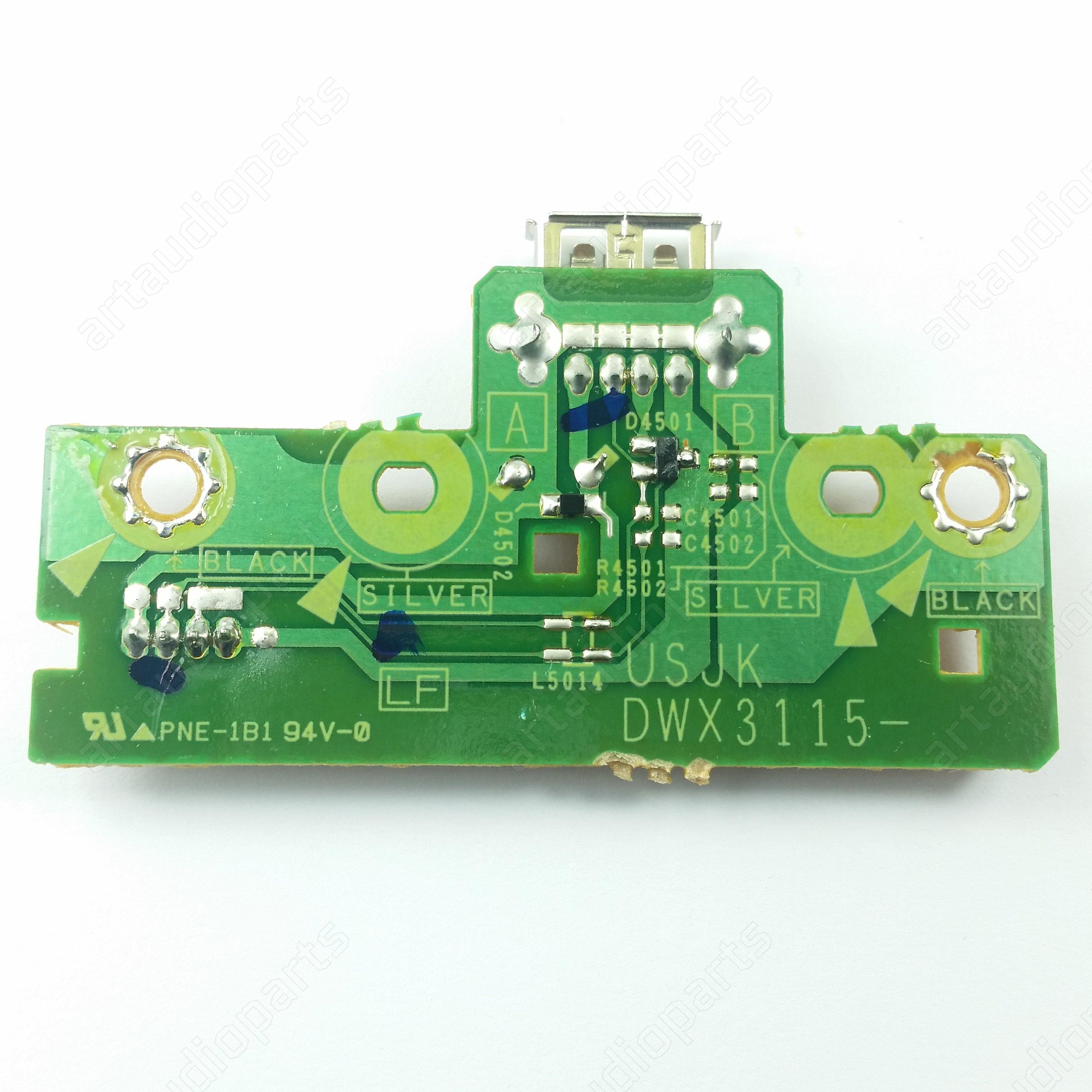 USJK Assy With USB connector plug Pcb For Pioneer DJM-350 - ArtAudioParts